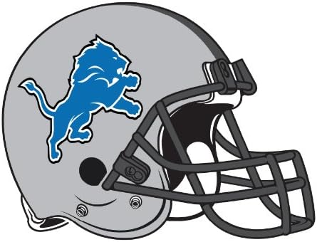 Detroit Lions NFL wall decals stickers - 5 stickers of 7inches