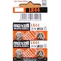 50 Pack Maxell AG13 LR44 A76 357 Button Cell Battery