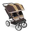 Baby Jogger City Elite Double Stroller - Brown/Tan