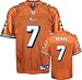 Chad Henne Orange Reebok NFL Premier Miami Dolphins Jersey - Small
