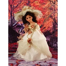 Gayle 16 Porcelain Victorian Lamp Doll Duck House by Duck House Doll Lamps