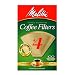 Melitta Natural Brown Basket Coffee Filter, #4 - 100 Count