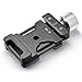 Neewer Aluminum Screw Knob Clamp Arca Swiss Compatible Mini Quick Release Clamp for QR Plate (38mm)