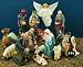 36 inch Outdoor Nativity Manger Full Set - Vinyl
