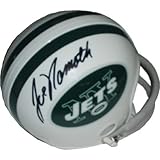 Joe Namath Autographed/Hand Signed New York Jets Mini Helmet