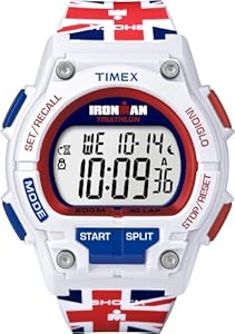Timex Ironman Men's Quartz Watch with LCD Dial Digital Display and Multicolour Resin Strap T5K586SU Timex Ironman Men's Quartz Watch with LCD Dial Digital Display and Multicolour Resin Strap T5K586SU