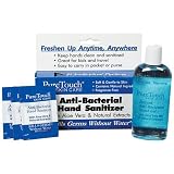 51DnLZ59H3L. SL160  PureTouch Skin Care Instant Anti Bacterial Hand Gel 4 fl. oz. travel size
