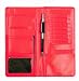 CR Gibson Cranberry Pebble Travel Organizer