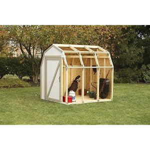 2x4basics  Shed Kit, Barn Style Roof