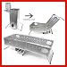 SMART START GRILL Portable Folding rapid coal ignition - Envionmentally Friendly HIBACHI BBQ With Galvanized Steel Body & Chrome Plated Cooking Racks