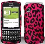 Pink Leopard Hard Snap On Case Cover Faceplate Protector for Samsung Replen ....
