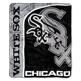 MLB Chicago White Sox 50-Inch-by-60-Inch Micro Plush Raschel Throw "Jersey" Design