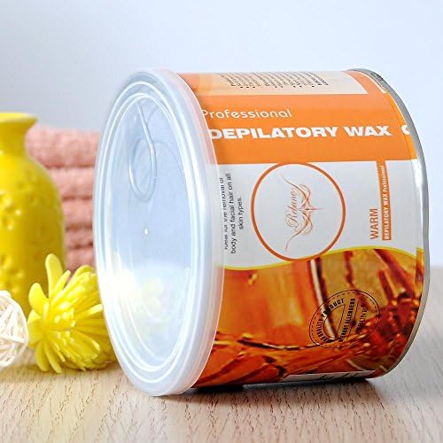 Depilatory Wax Can 14oz Honey Heater Waxing Hair Removal Depliation Salon Spa