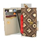 Dooney & Bourke UC15CF Universal Case Crossword for iPhone 4 / 4S, Blackberry Bold 9900, Torch 9850/9860, Motorola Atrix 4G, Xperia play, Xperia ray and Other Mobile Devices - Coffee
