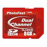 PhotoFast Dual Channel SDHCカード 最速Class10 8GB PF-DCSDHC8G10の画像