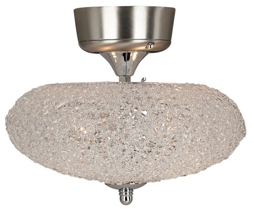 15″ Wide Acrylic Ceiling Fan Light Kit