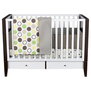 DwellStudio® for Target®Silver Lake Convertible Crib 2nd Edition in Walnut/White