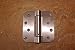 Satin Nickel 4 X 4 with 5/8 Radius Spring Door Hinges