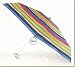 Totes - Adult MicroMini Colorful Stripes Umbrella