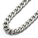 7MM Stainless Steel Chain Necklaces Cuban Link Curb Chain ( Available Length 20