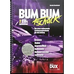 Bum Bum tschack f�r Schlagzeug inkl. 2 CDs