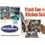 Ratatouille Kitchen Chef Pot + Trash Can Playset Carousel Special Pack