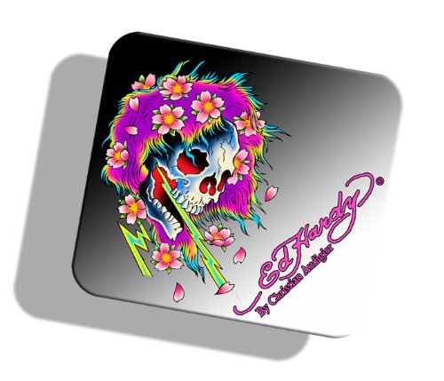 Ed Hardy Limited Edition MP09005 Mouse Pad (Beautiful Ghost)