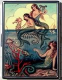 Hand Made MERMAID HORSE Retro Cigarette ID Billfold Case