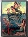 Hand Made MERMAID HORSE Retro Cigarette ID Billfold Case