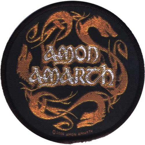 Amon Amarth Woven Patch Black