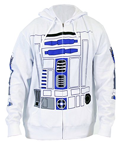 Star Wars I Am R2-D2 Costume Zip-Up Adult Hoodie