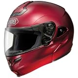 Shoei Multitec Modular Helmet - Wine - Dark Red - Medium