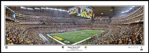 Green Bay Packers - Super Bowl 45 XLV - Corner - Wood Mounted Poster Print