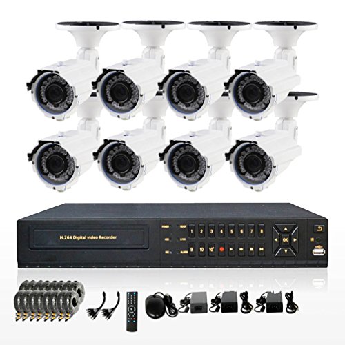 TMEZON 16CH Full 960H D1 Realtime CCTV Security DVR HDMI 900TVL with