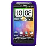 Silicone Cover for HTC ThunderBolt (Purple)