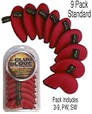 New! Club Glove Gloveskin Iron Covers   Standard Red