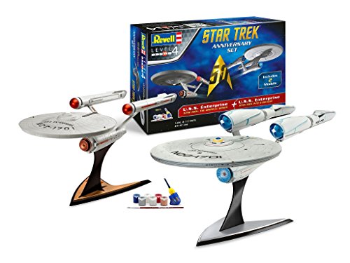 GR05721 スタートレック U.S.S エンタープライズ 宇宙大作戦&最新劇場版 50周年 アニバーサリーセット