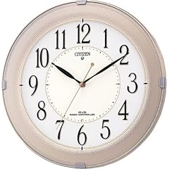 CITIZEN (シチズン) 掛け時計 ネムリーナM419 電波時計 8MY419-018
