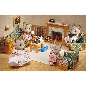 Calico Critters Deluxe Living Room Set by 