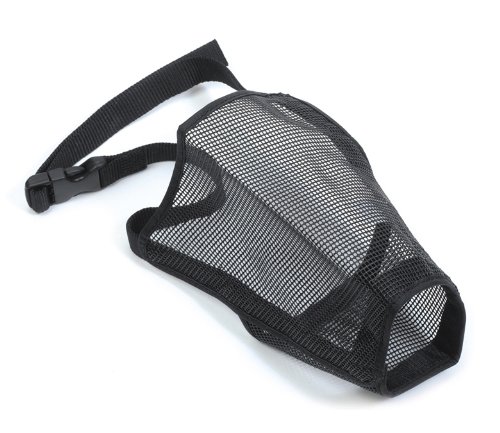  Ancol Black Mesh Dog Muzzle (Size: Size 5 XL)