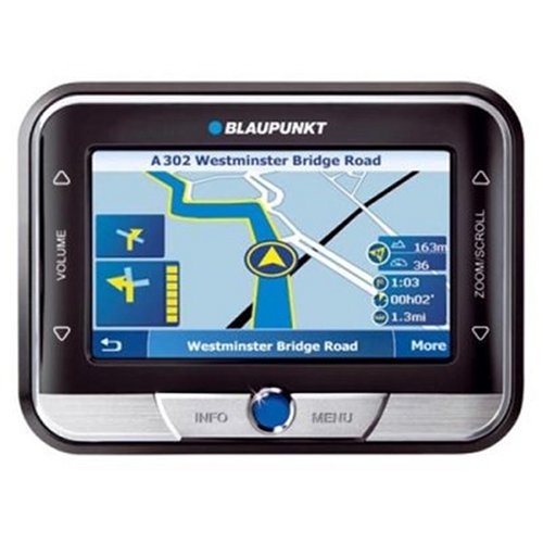 Blaupunkt Lucca 5.2 Portable Europe Satellite Navigation System with TMC