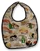 Small Sushi Bib - White by Jen Jen