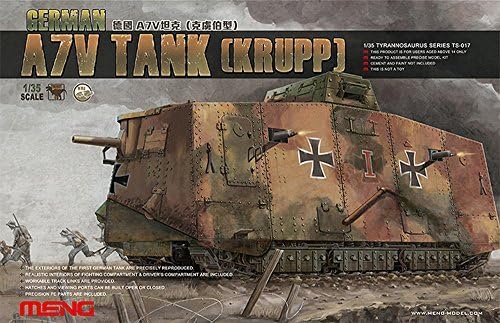 1/35 WWI German A7V tanks (Krupp)
