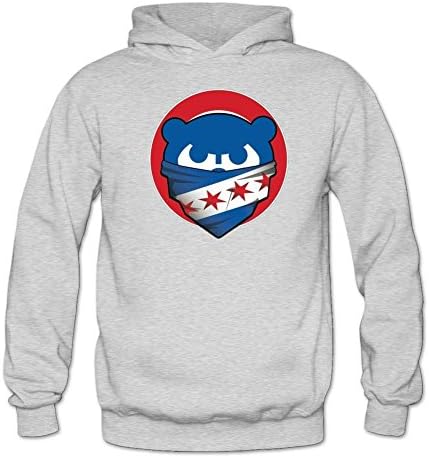 Yusij Women's Chicago Cubs MLB Hoodie Sweatshirt