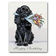 A Bouquet for You I - Birthday Gift Enclosure Cards (set of 12)