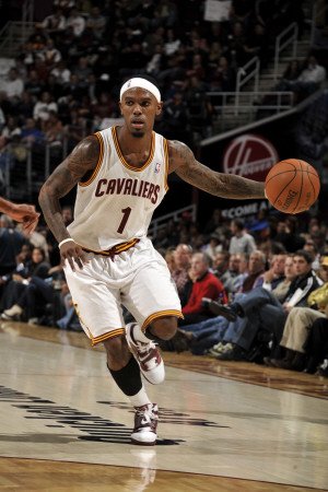 Philadelphia 76ers v Cleveland Cavaliers: Daniel Gibson Photographic Poster Print by David Liam Kyle, 28x42