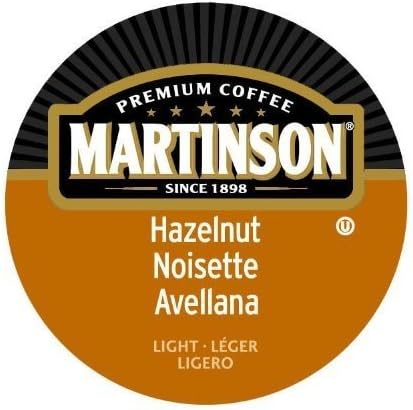 Martinson Coffee Hazelnut Crï¿½me, K-Cup Portion Pack for Keurig Brewers (96 Count) by Martinson Coffee
