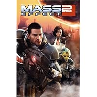 Mass Effect 2 Poster 22X34 Video Game Xbox 360 Poster Print, 22x34 Poster Print, 22x34
