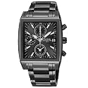 Pulsar Men's Chronograph Black Ion Plated Stainless Steel Watch #PF8137