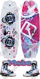 2007 CWB Bella 124 cm. W/ SM/MD Mobe Bindings